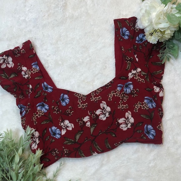 American Eagle Outfitters Tops - American Eagle Crop Top EUC